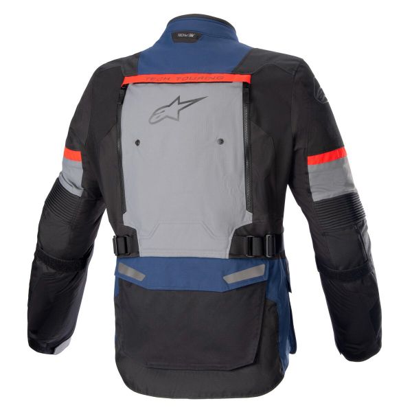 Alpinestars Bogota Pro Drystar Azul Oscuro Negro Rojo Brillante
