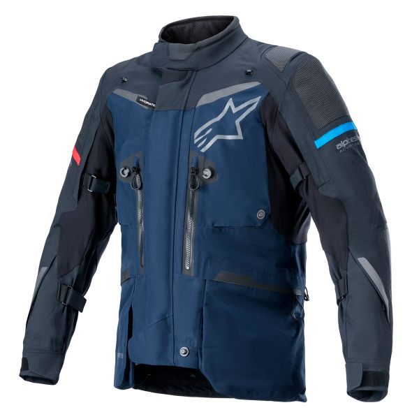 Chaquetas moto Alpinestars Boulder Gore-Tex Azul oscuro Negro Chaquetas moto Alpinestars Boulder Gore-Tex Azul oscuro Negro