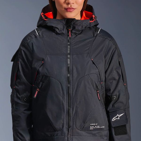 Alpinestars Molly Air Negro Fluo Coral