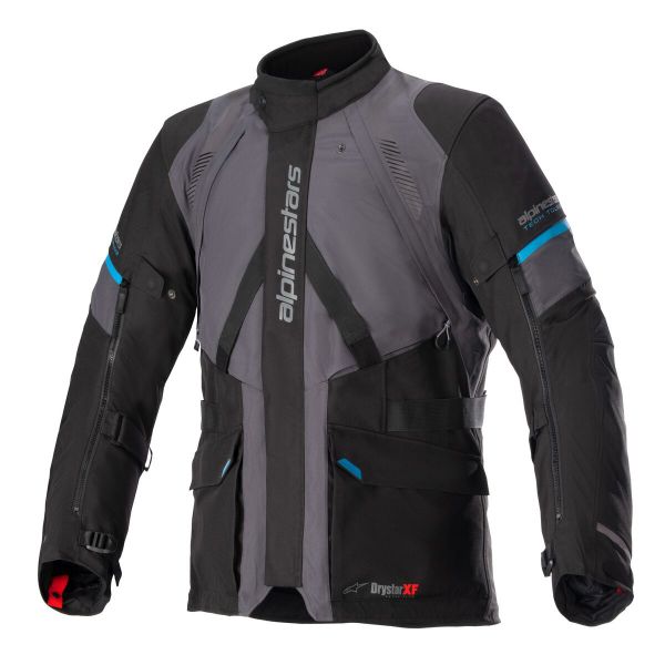 Chaquetas moto Alpinestars Monteira Drystar XF Tar Gray Black Methyl Blue