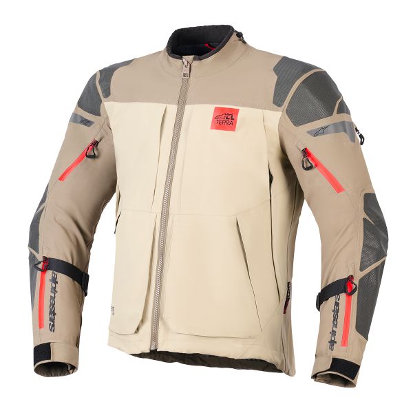 Chaquetas moto Alpinestars Nazca Gore-Tex Pro Walnut Rock Brown