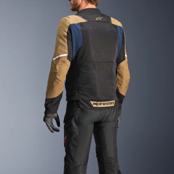 Alpinestars ST-2 Air Azul oscuro Caqui oscuro Negro