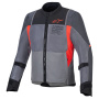 Chaquetas moto Alpinestars ST-2 Aire Gris oscuro Gris oscuro Rojo brillante
