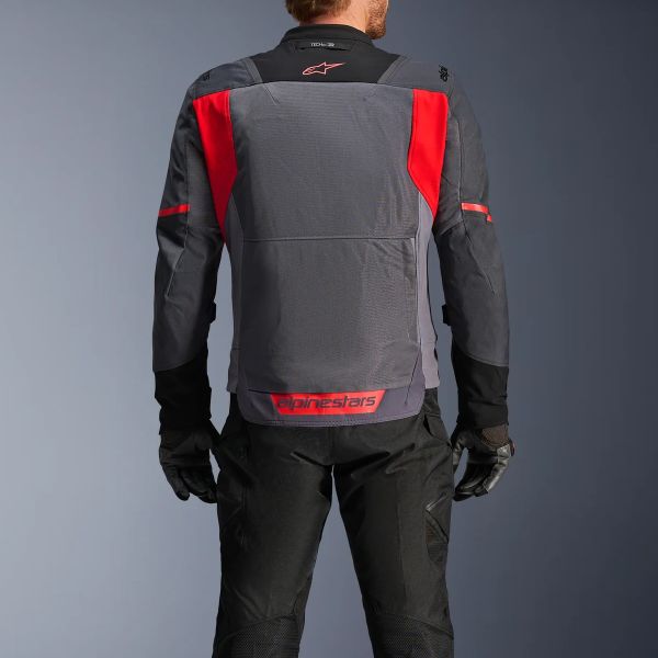 Alpinestars ST-2 Aire Gris oscuro Gris oscuro Rojo brillante