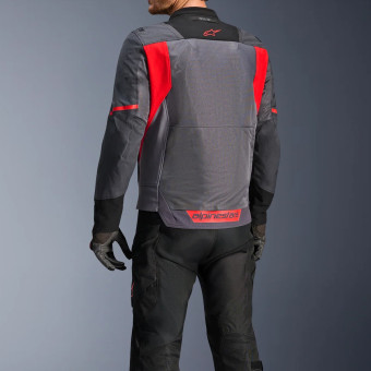 Alpinestars ST-2 Aire Gris oscuro Gris oscuro Rojo brillante