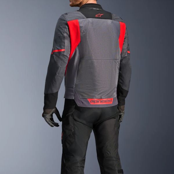 Alpinestars ST-2 Aire Gris oscuro Gris oscuro Rojo brillante