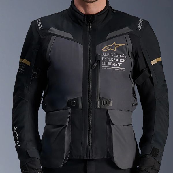 Alpinestars ST-7 2L Gore-Tex Gris oscuro Negro Caqui oscuro