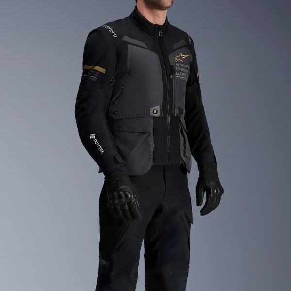 Alpinestars ST-7 2L Gore-Tex Gris oscuro Negro Caqui oscuro