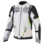 Chaquetas moto Alpinestars Stella Andes V4 Drystar Ice Gray Dark Gray Black Yellow Fluo