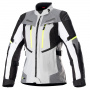 Chaquetas moto Alpinestars Stella Bogota Pro Drystar Gris Hielo Gris Oscuro