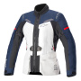 Chaquetas moto Alpinestars Stella ST-7 2L Gore-Tex Ice Grey Dark Blue Black