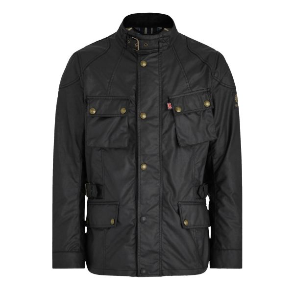 Chaquetas moto Belstaff Crosby 2 Tech Wax Black