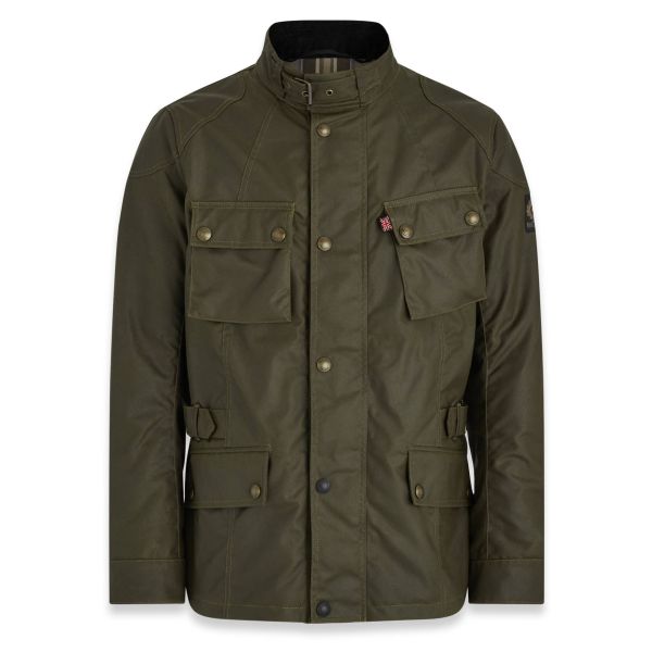 Chaquetas moto Belstaff Crosby 2 Tech Wax Forest Green Chaquetas moto Belstaff Crosby 2 Tech Wax Forest Green