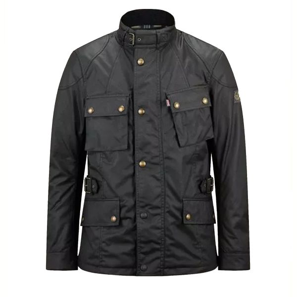 Chaquetas moto Belstaff Cera Crosby New Tech Negra