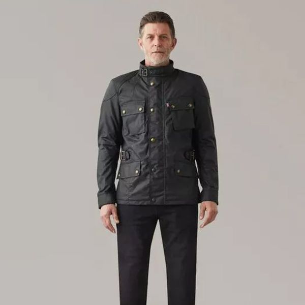 Belstaff Cera Crosby New Tech Negra
