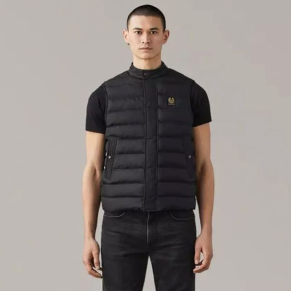 Belstaff Doudoune Sans Manches Climate Negro