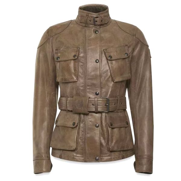 Chaquetas moto Belstaff Trialmaster Lady Piel de abedul