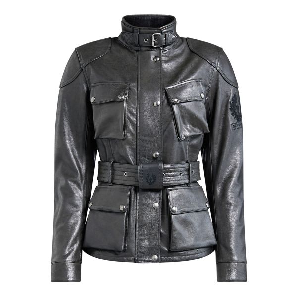 Chaquetas moto Belstaff Trialmaster Pro Lady Leather Black Chaquetas moto Belstaff Trialmaster Pro Lady Leather Black