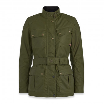 Chaquetas moto Belstaff Trialmaster Pro Lady Wax Forest Green Chaquetas moto Belstaff Trialmaster Pro Lady Wax Forest Green