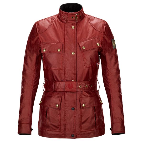 Chaquetas moto Belstaff Trialmaster Pro Lady Wax Racing Red