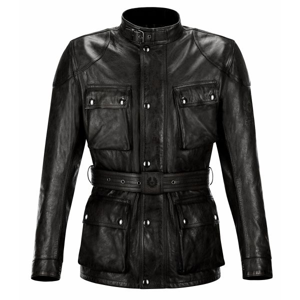 Chaquetas moto Belstaff Trialmaster Pro Leather Antique Black Chaquetas moto Belstaff Trialmaster Pro Leather Antique Black