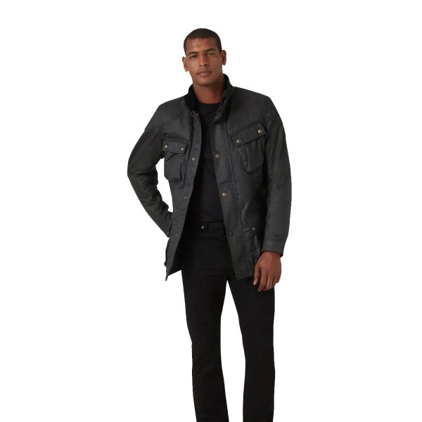 Belstaff Cera Trialmaster 8oz Negra