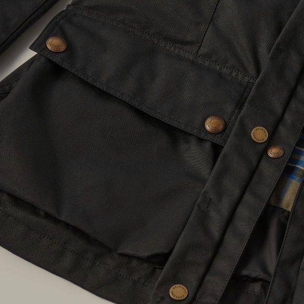 Belstaff Cera Trialmaster 8oz Negra