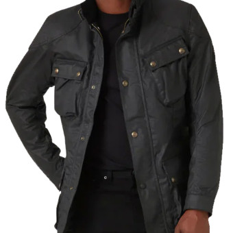 Belstaff Cera Trialmaster 8oz Negra