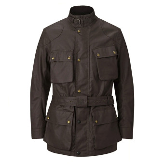 Chaquetas moto Belstaff Cera Trialmaster 8oz Caoba