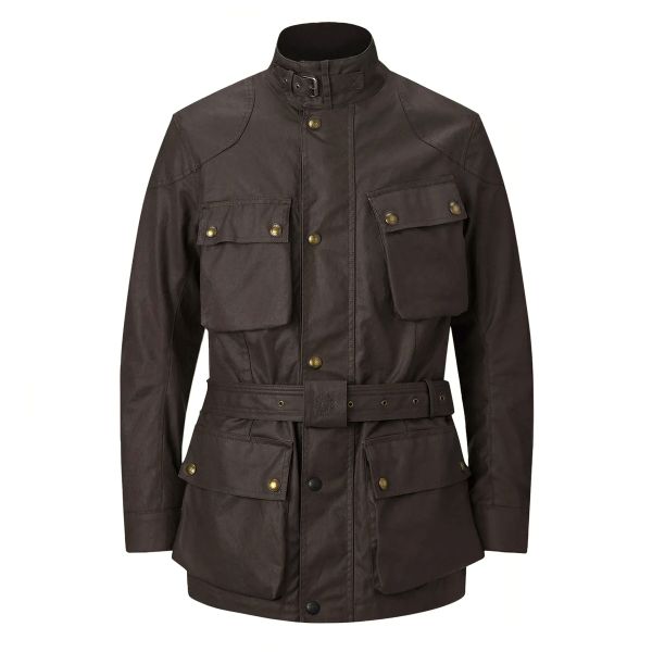 Chaquetas moto Belstaff Cera Trialmaster 8oz Caoba