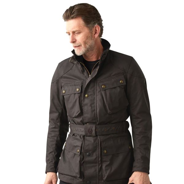 Belstaff Cera Trialmaster 8oz Caoba