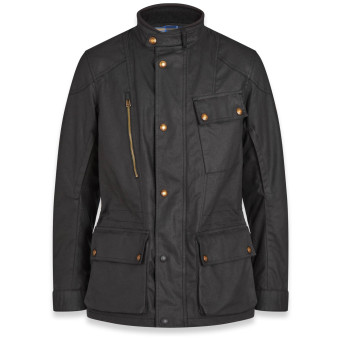 Chaquetas moto Belstaff Waymaster Coton Wax Black Chaquetas moto Belstaff Waymaster Coton Wax Black