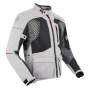 Chaquetas moto Bering Bakundu Grey Black Red