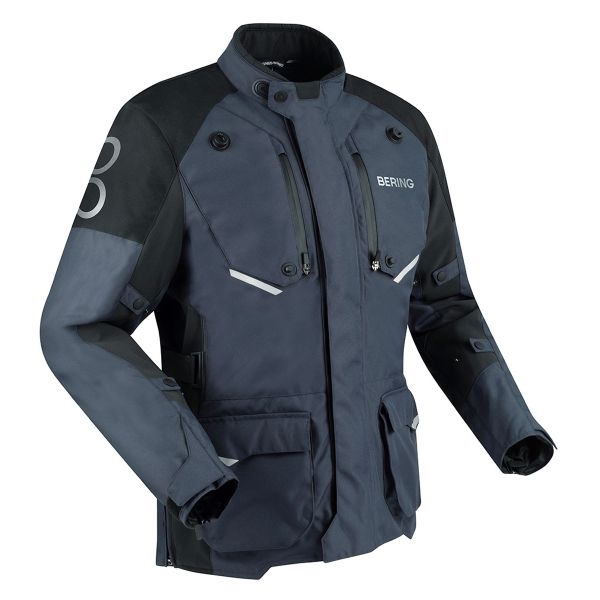 Chaquetas moto Bering Calgary Black Grey Chaquetas moto Bering Calgary Black Grey