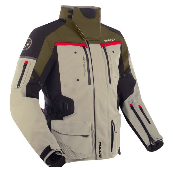 Chaquetas moto Bering Freeway Beige Black Chaquetas moto Bering Freeway Beige Black