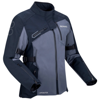 Chaquetas moto Bering Chaqueta Lady Oxygen Negro gris