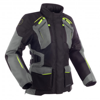 Chaquetas moto Bering Lady Vision Black Grey