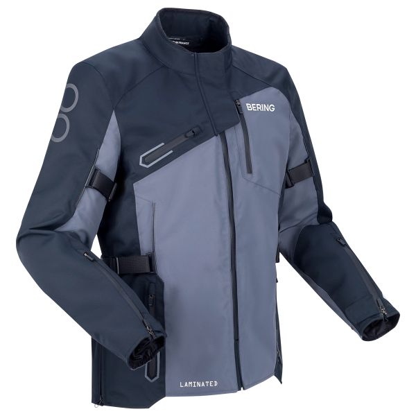 Chaquetas moto Bering Chaqueta Oxygen Negro gris