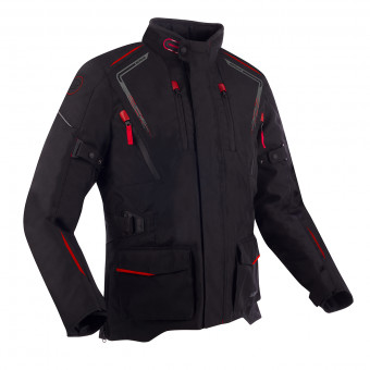 Chaquetas moto Bering Vision Black Red