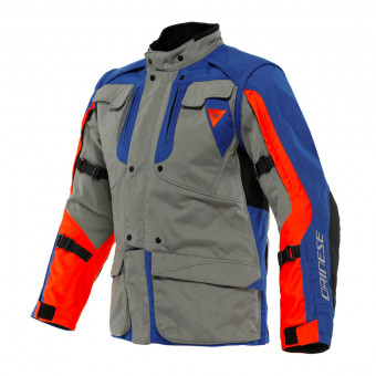 Chaquetas moto Dainese Alligator Tex Charcoal Grey Sodalite Blue