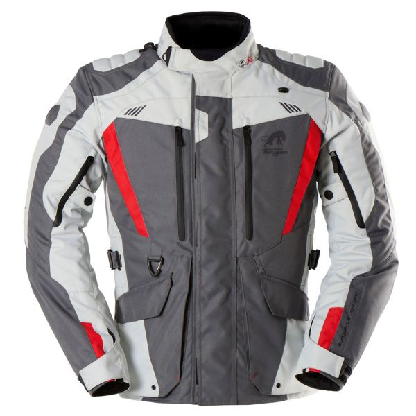 Chaquetas moto Furygan Apalaches Evo Grey Pearl Red