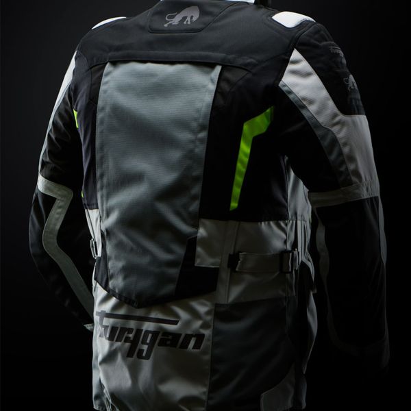 Furygan Montroc Kevlar Primaloft 3en1+ Black Pearl Anthracite Yellow St