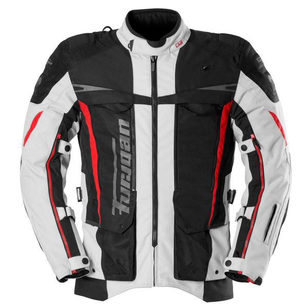 Chaquetas moto Furygan Montroc Kevlar Primaloft 3en1+ Black Pearl Red Chaquetas moto Furygan Montroc Kevlar Primaloft 3en1+ Black Pearl Red