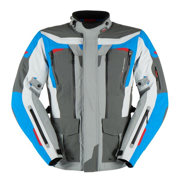 Chaquetas moto Furygan Voyager 3C Blue Grey Anthracite Chaquetas moto Furygan Voyager 3C Blue Grey Anthracite