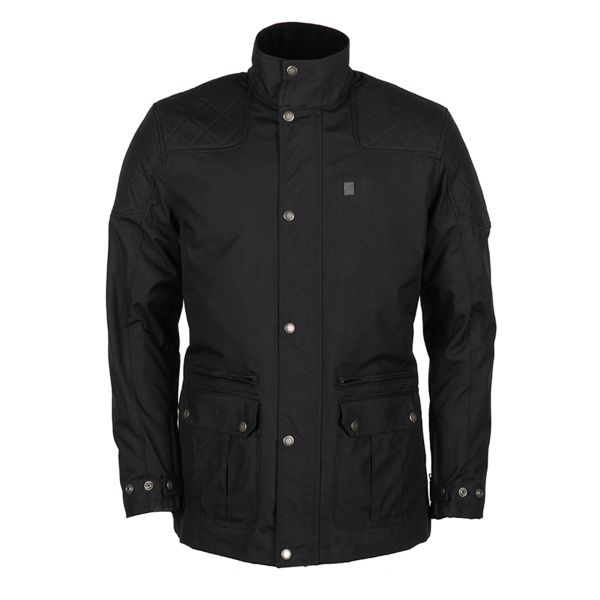 Chaquetas moto Helstons Duke Textile Black Chaquetas moto Helstons Duke Textile Black