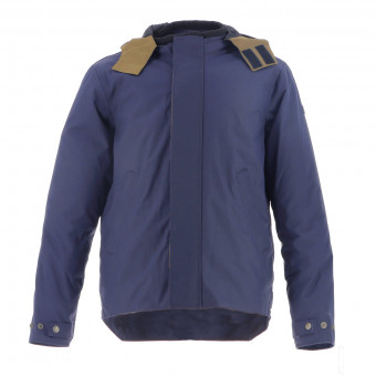Chaquetas moto Helstons Flame Blue Kaki
