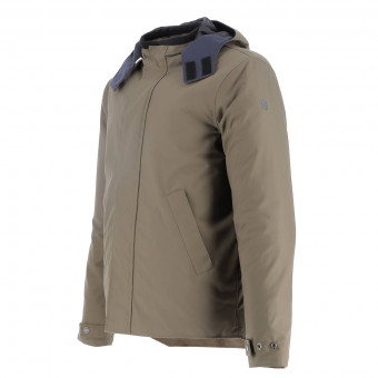 Chaquetas moto Helstons Flame Kaki Blue