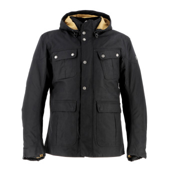 Chaquetas moto Helstons Forward Textile Black