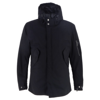 Chaquetas moto Helstons Mods Lienzo de Algodn Negro