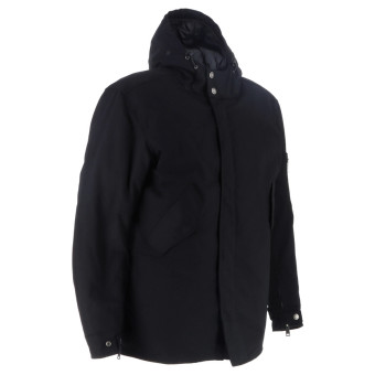 Helstons Mods Lienzo de Algodn Negro
